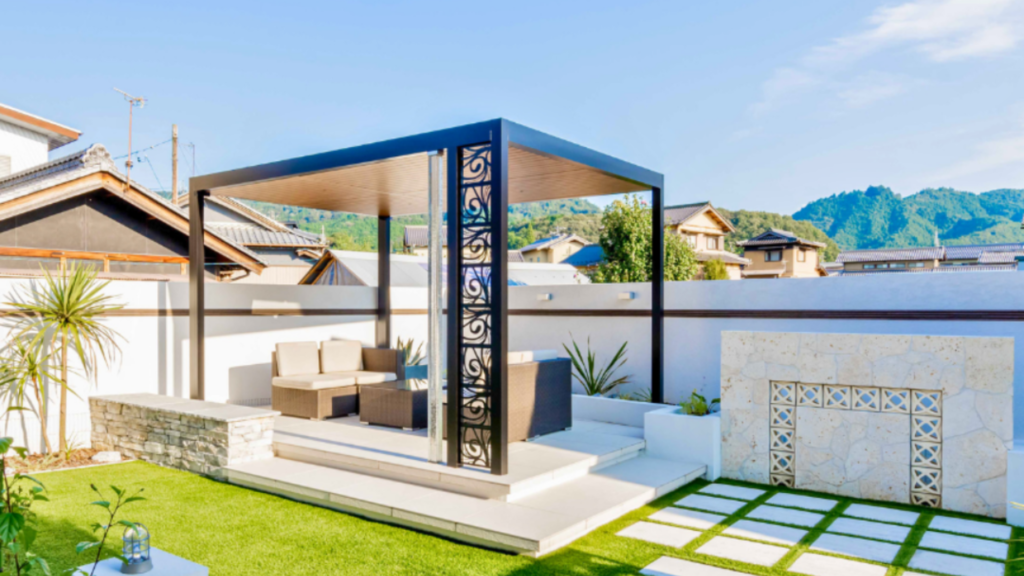 岐阜の外構・エクステリア専門店ラウレア　おしゃれ　かっこいい　素敵　庭　優雅　贅沢　優美　豪華　リゾート